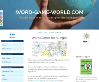 Word-Game-World.com(Word Game World) Screenshot