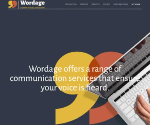 Wordage.co.nz(Wordage) Screenshot