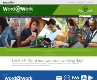 Wordatwork.org.uk(Word@Work) Screenshot