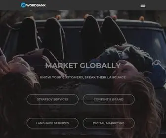 Wordbank.com(Global Marketing) Screenshot