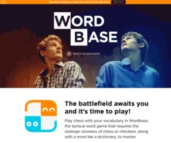 Wordbaseapp.com(Push your vocabulary to the limit) Screenshot