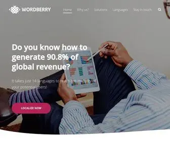 Wordberry.com(Software Localization and Translation) Screenshot