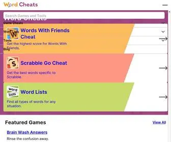Wordcheats.com(Wordcheats) Screenshot