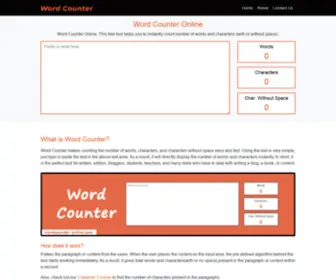 Wordcounter-Online.com(Word Counter) Screenshot