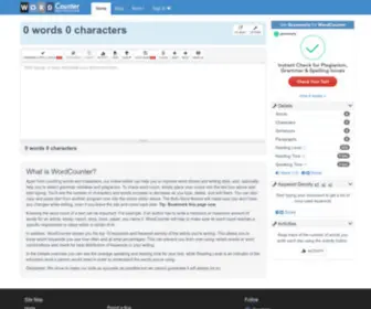 Wordcounter.net(Count Words & Correct Writing) Screenshot