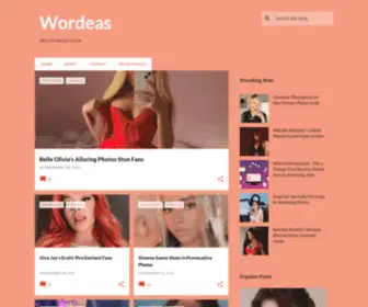 Wordeas.com(Wordeas) Screenshot