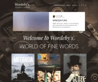 Wordebys.com(Wordeby's) Screenshot
