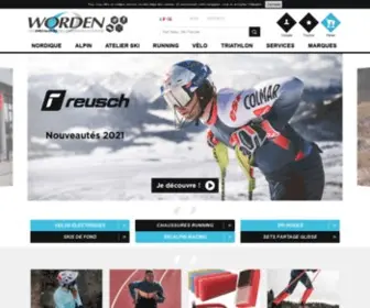 Worden.fr(Ski nordique et racing) Screenshot