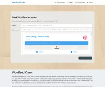 Wordfeud-Nederlands-Cheat.nl(Nederlandse Wordfeud helper.Instructies Wordfeud Help.Gebruik deze tool om beter te scoren. (Tip) Screenshot