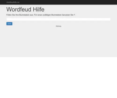 Wordfeudhilfe.net(Suche) Screenshot