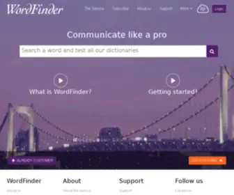 Wordfinderonline.se(Wordfinderonline) Screenshot