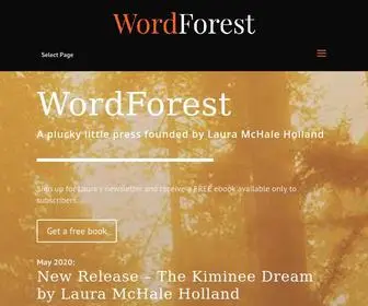 Wordforest.com(Publishing meaningful) Screenshot