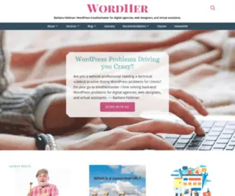 Wordher.com(Barbara Feldman) Screenshot