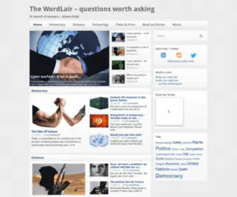 Wordlair.com(Please help) Screenshot