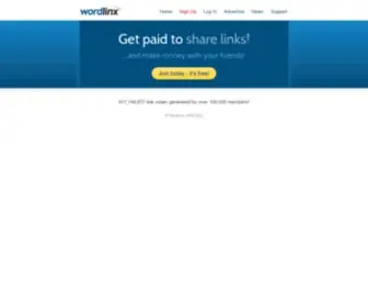 Wordlinx.com(Share) Screenshot