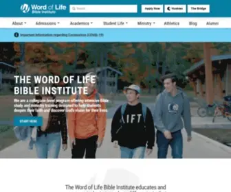 Wordoflife.edu(Just another WordPress site) Screenshot