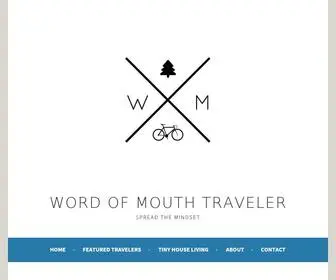 Wordofmouthtraveler.com(Spread the Mindset) Screenshot