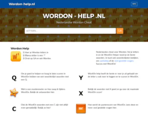 Wordon-Help.nl(WordOn Help) Screenshot