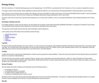 Wordosaur.com(Privacy Policy) Screenshot