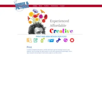 Wordpix.ca(Experienced, affordable and creative web and print design) Screenshot