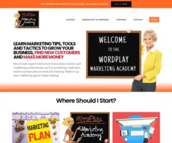 Wordplaymarketingacademy.com(WordPlay Marketing Academy) Screenshot