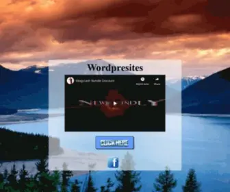 Wordpresites.com(My Blog) Screenshot