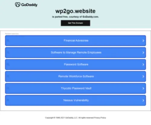 Wordpress2GO.com(广元倍炒网络科技有限公司) Screenshot