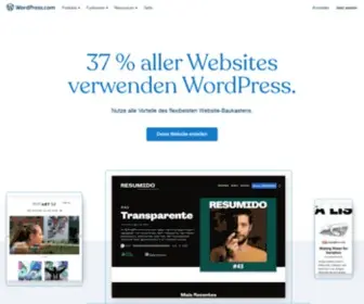 Wordpress.de(Wordpress) Screenshot