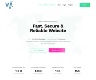 Wordpressdeveloper.site(WordPress Developer Site) Screenshot