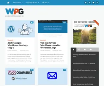 Wordpressguider.se(WordPress-guider p) Screenshot