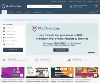 Wordpressliga.com(Premium WordPress Plugins & Themes) Screenshot