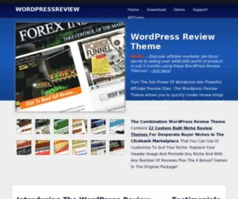 Wordpressreviewtheme.com(WordPress review theme) Screenshot