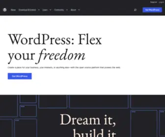 Wordpresss.org(WordPress) Screenshot