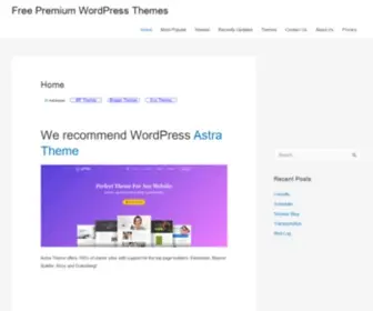 Wordpressthemex.com(Free Premium WordPress Themes) Screenshot