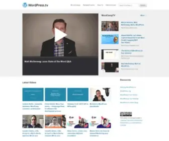Wordpress.tv(Engage Yourself with) Screenshot
