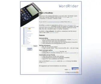 Wordrider.net(Wordrider) Screenshot