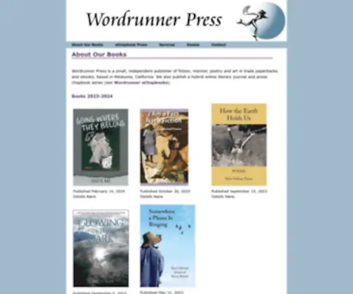 Wordrunner.com(Wordrunner Press) Screenshot