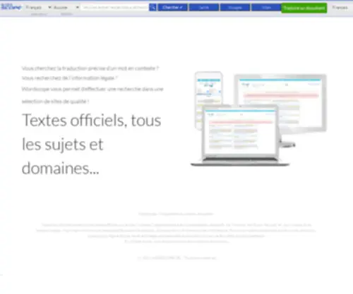Wordscope.fr(Wordscope) Screenshot
