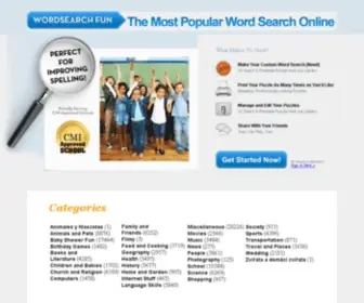 Wordsearchfun.com(What Makes Us Great) Screenshot