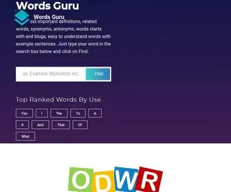 Wordsguru.in(Synonyms) Screenshot