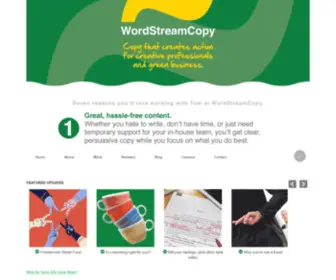 Wordstreamcopy.com(WordStreamCopy Home) Screenshot