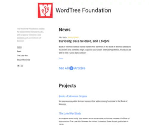 Wordtree.org(Wordtree) Screenshot