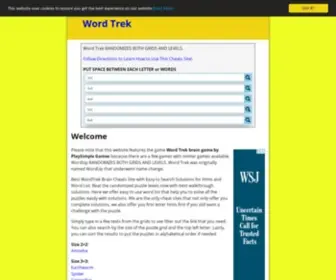 Wordtrek.org(Wordtrek) Screenshot