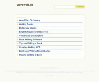 Wordweb.ch(Webtext) Screenshot