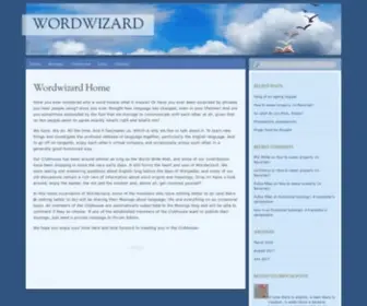 Wordwizard.com(For lovers of the English language) Screenshot