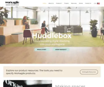 Work-Agile.com(Just another WordPress site) Screenshot