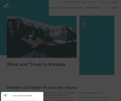 Work-AND-Travel-IN-Kanada.de(Work and Travel in Kanada) Screenshot