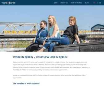 Work-IN-Berlin.com(Many job portals work in the same way) Screenshot