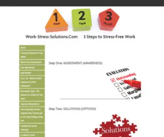 Work-Stress-Solutions.com(Work Stress Solutions) Screenshot