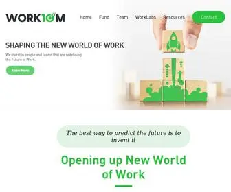 Work10M.com(Shaping the New World of Work) Screenshot